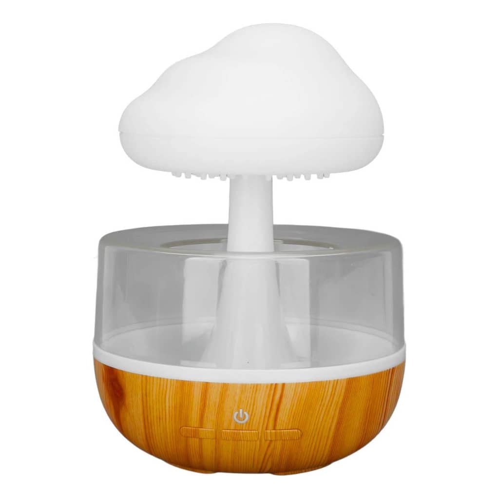 Humidificateur créatif en forme de nuage de pluie 7 couleurs  280ml - Électronique - صورة 4