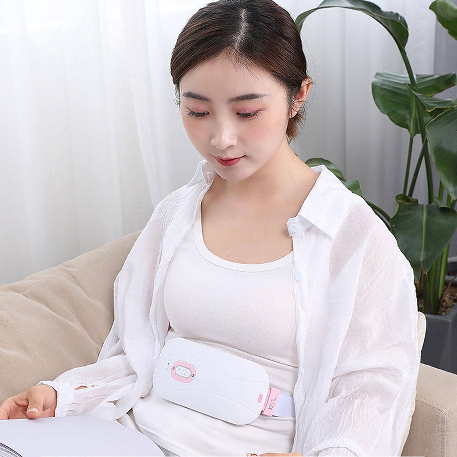 Ceinture chauffante abdominale pour soulager les douleurs menstruelles - حزام تسخين البطن لتخفيف الام الدورة - Soins et Beauté - صورة 4