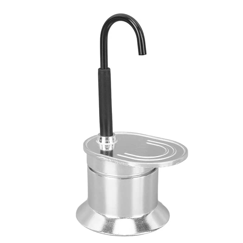Cafetière Italienne Moka à Tube en Alliage d'Aluminium 50ml - ماكينة صنع قهوة الموكا الإيطالية بأنبوب من سبائك الألومنيوم - Maison - صورة 3