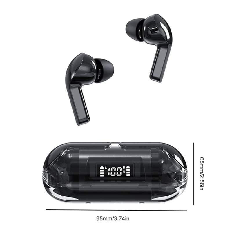 Écouteurs sans fil Bluetooth 5 couleur noir DUNTH DU-T152 - Électronique - صورة 2