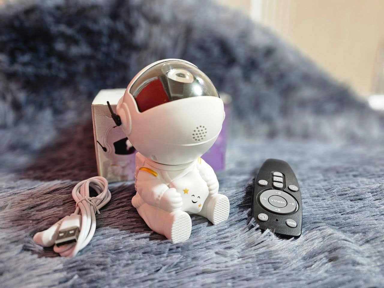 Projecteur LED Astronome Galaxy atmosphère étoilée, veilleuse LED pour chambre à coucher - مصباح رائد الفضاء - Électronique - صورة 7