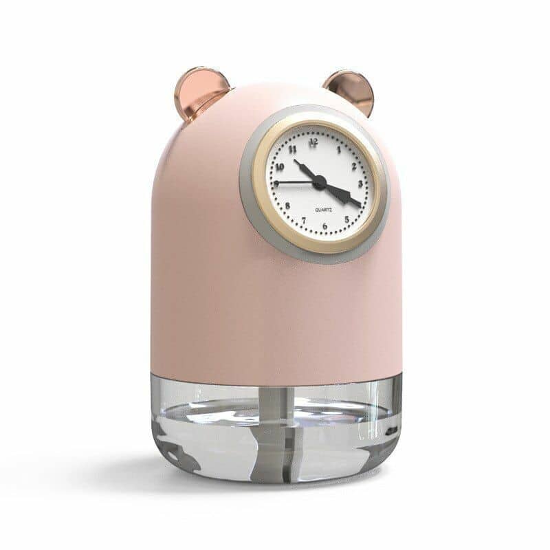 humidificateur avec horloge et Spray pour bureau 7 Couleur led 300 ML - Électronique - صورة 5