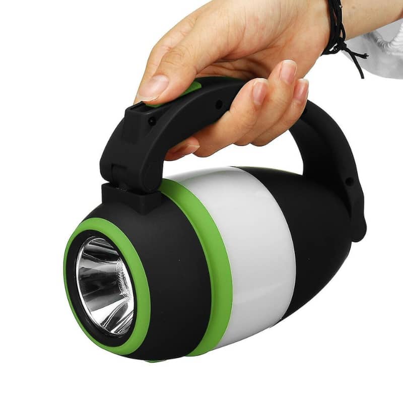 Lampe de poche 3 en 1 , bureau et camping 180 réglable , 3 modes, rechargeable  avec fonction batterie externe - Camping et Randonnée - صورة 3