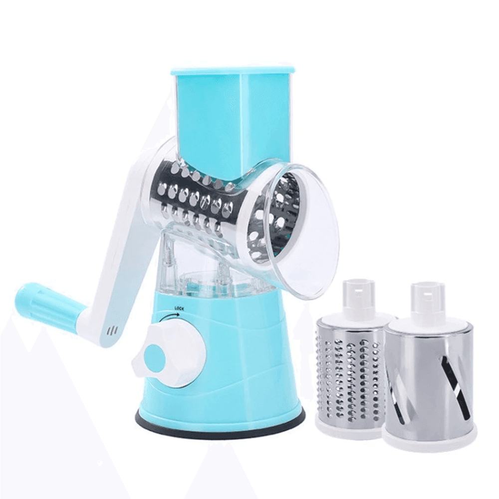 Coupe-légumes rotatif manuel multifonctionnel – الجهاز اليدوي المساعد مبشرة وقطاعة متعددة الاستعمالات للمكسرات والخضار والجبن - Cuisine - صورة 3
