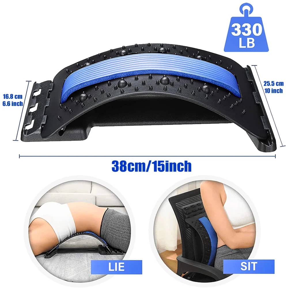 Civière de support lombaire pour massage du dos, planche vertébrale, muscle inférieur et supérieur, instituts oto pour hernie discale - Divers - صورة 3