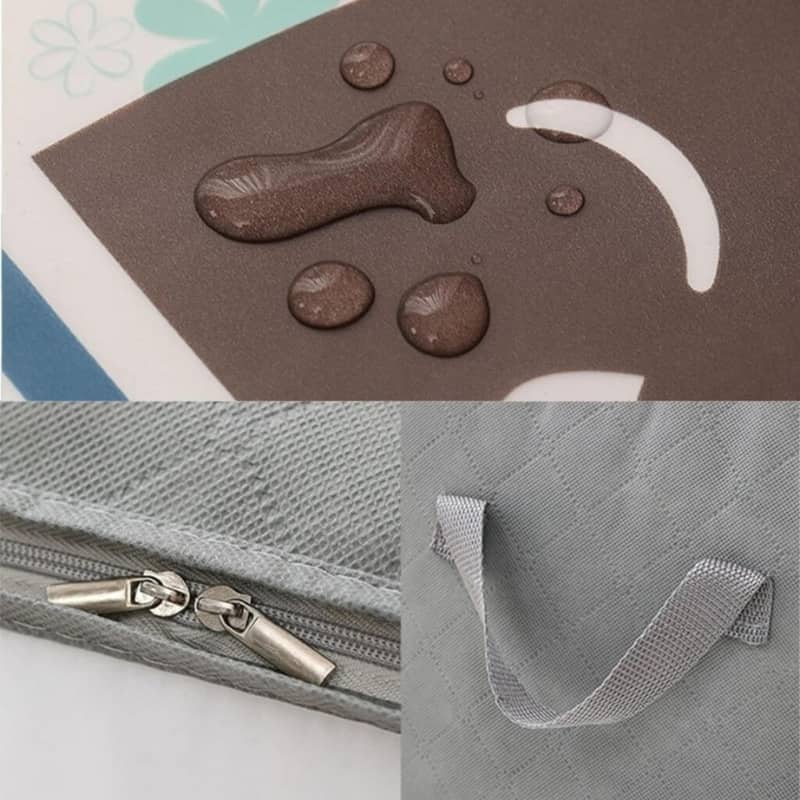 Pack 2 Sac de rangement Pliable pour vêtements à motifs de dessins animés Grande capacité - طقم2 قطع حقيبة تخزين ذات سعة كبيرة لللحاف والملابس - Maison - صورة 8