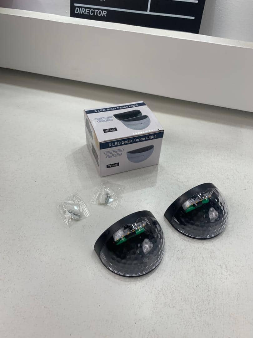 Pack 4 Lampes solaires pour clôture imperméable IP65 – مصابيح الإنارة الخارجية - Électronique - صورة 2