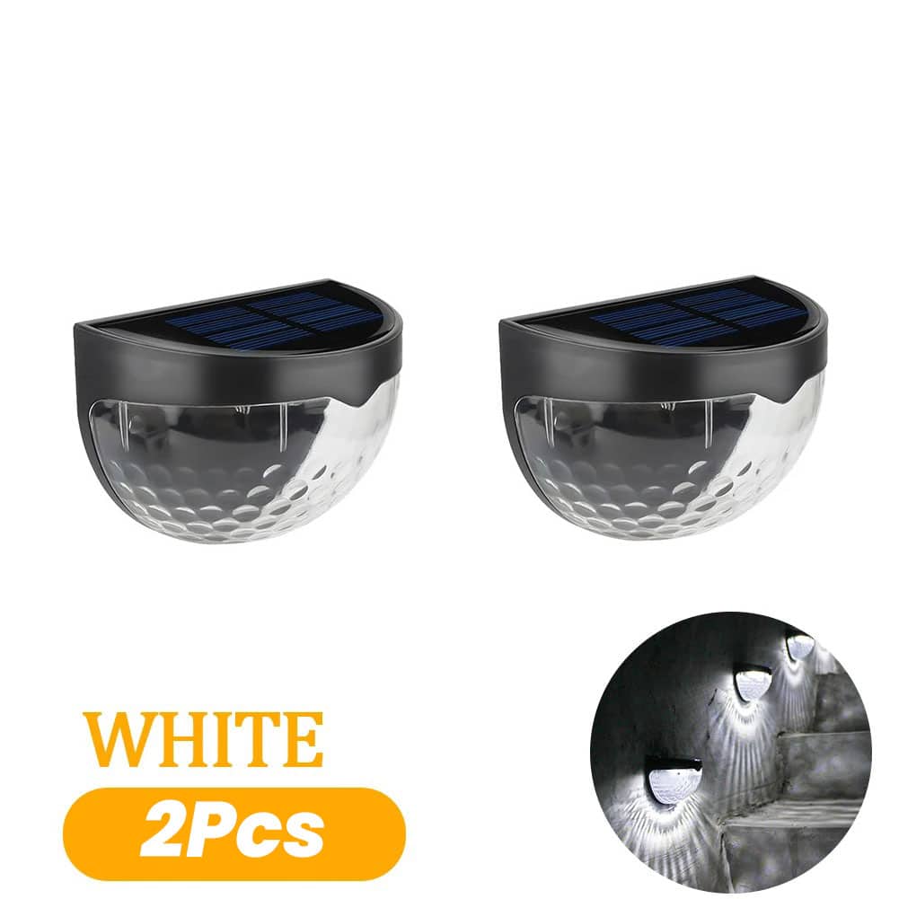 Pack 4 Lampes solaires pour clôture imperméable IP65 – مصابيح الإنارة الخارجية - Électronique - صورة 4