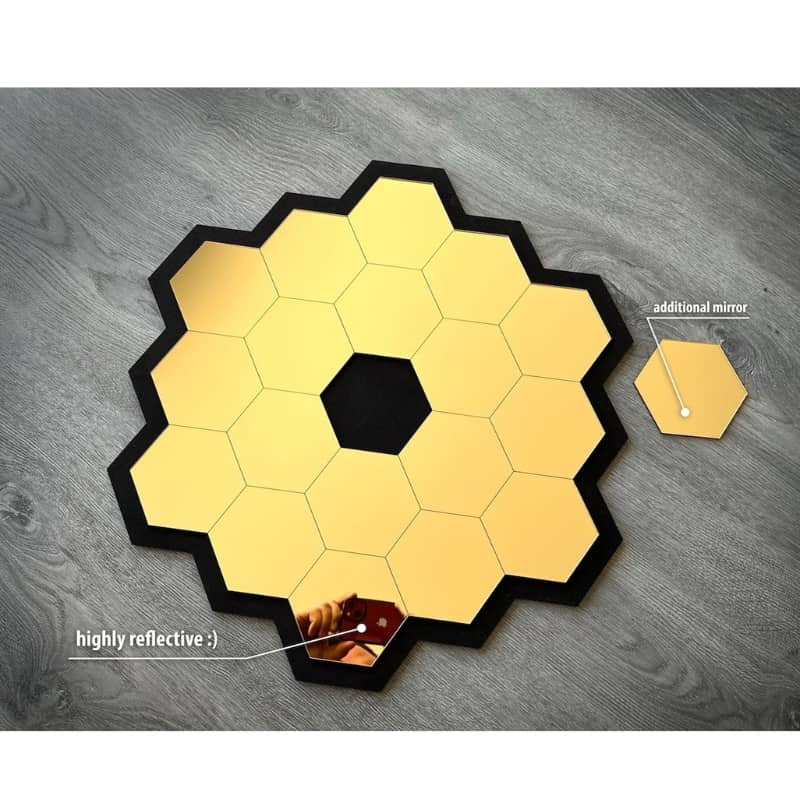 Décoration murale miroir Abeille Miroir Acrylic 40 Cm / 45 Cm - Décoration - صورة 4