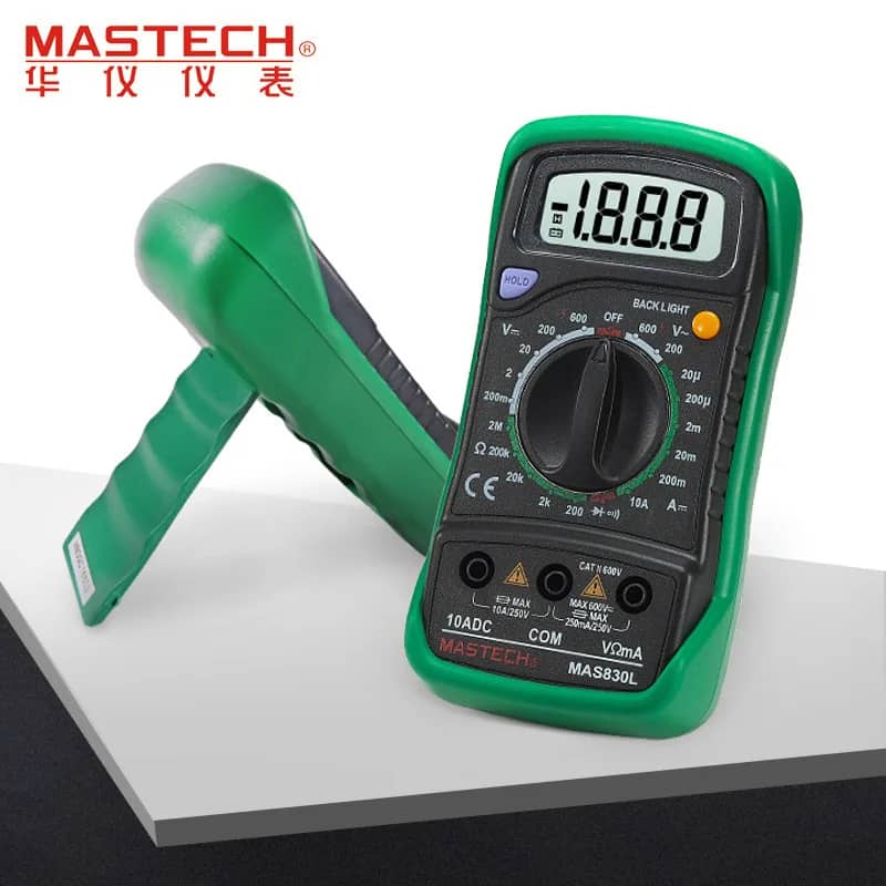 Multimètre numérique de poche Biens 830L, testeur de tension AC/DC MASTECH-MAS830L - Outillage et Bricolage - صورة 2