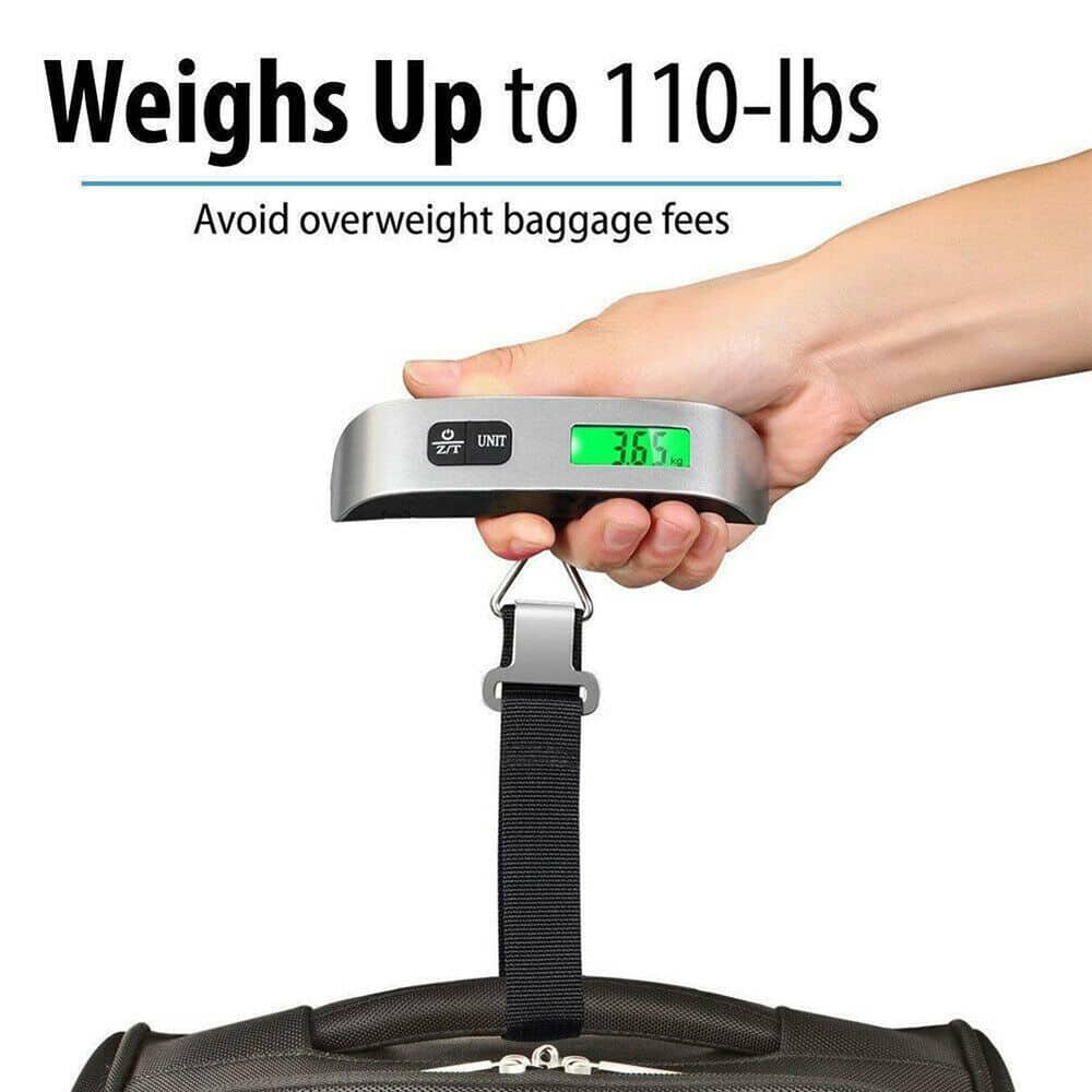 Balance à bagages numérique portable avec écran LCD 50kg - Électronique - صورة 5