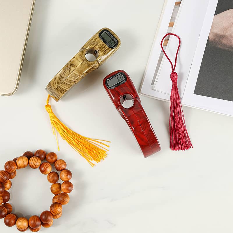 Compteur de doigt perle Tasbih islamique V2 – جهاز تسبيح رقمي محمول، سبحة صلاة مع عداد رقمي - Divers - صورة 3