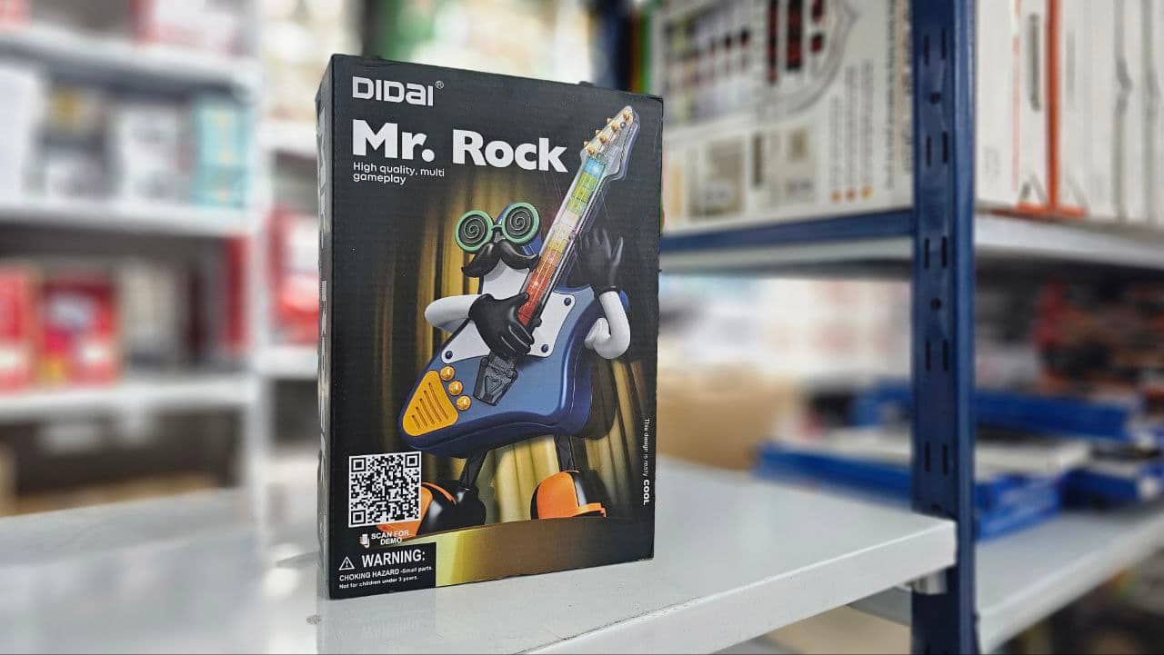 Robot dansant pour enfants, Mr rock interactif portable, lumières LED, musique avec Boutons - Jouet & Gaming - صورة 7
