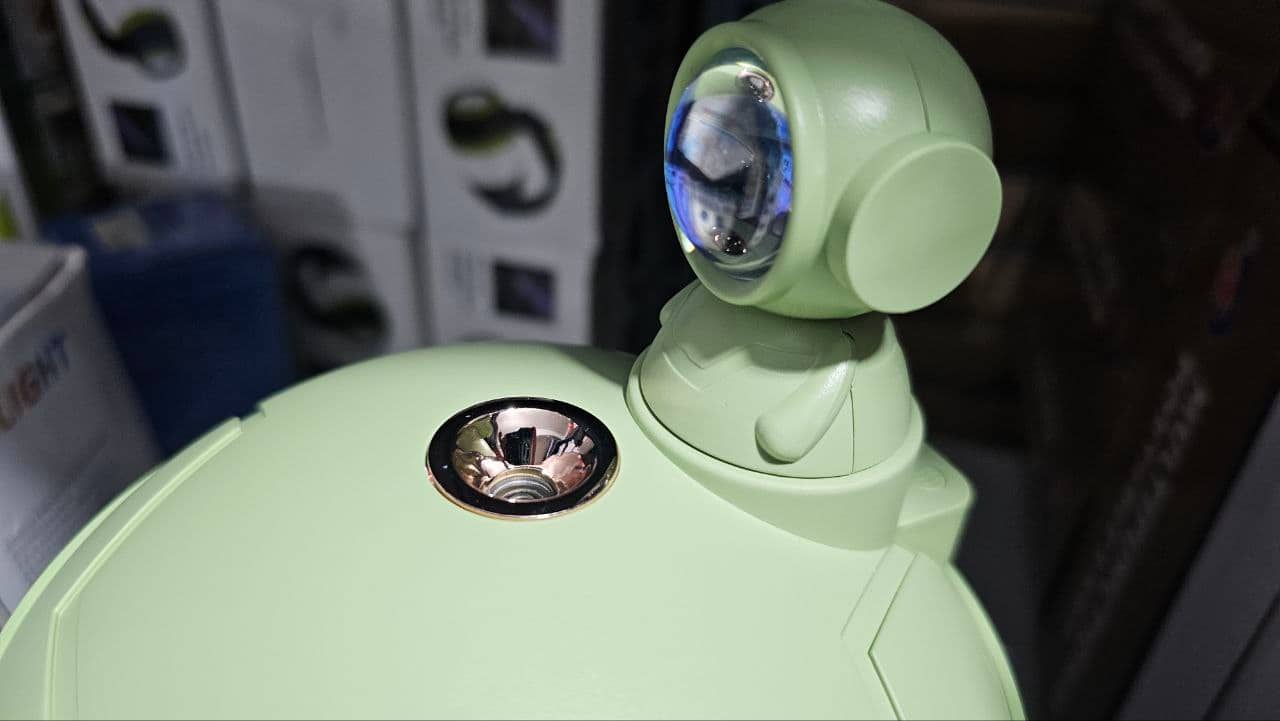Lampe de coucher de soleil d'astronaute et humidificateur d'air sans fil, diffuseur à batterie Rechargeable1200mAh - Électronique - صورة 7