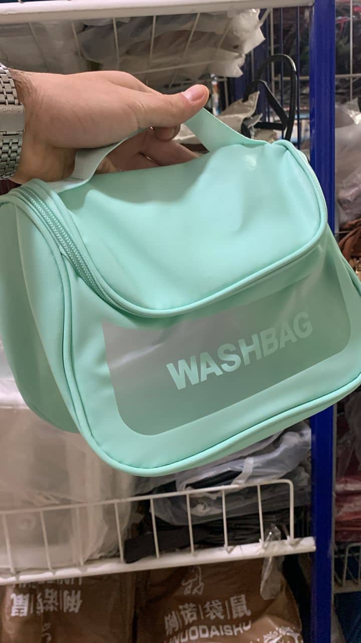 Sac cosmétique multifonctionnel pour femme Étanche Transparent - Soins et Beauté - صورة 7