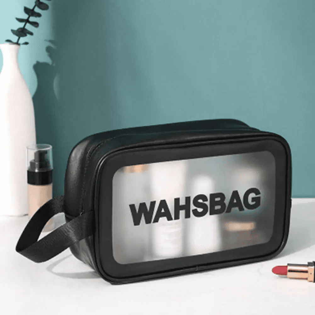 Trousse de Douche Wash-bag transparent, étanche - Soins et Beauté - صورة 3