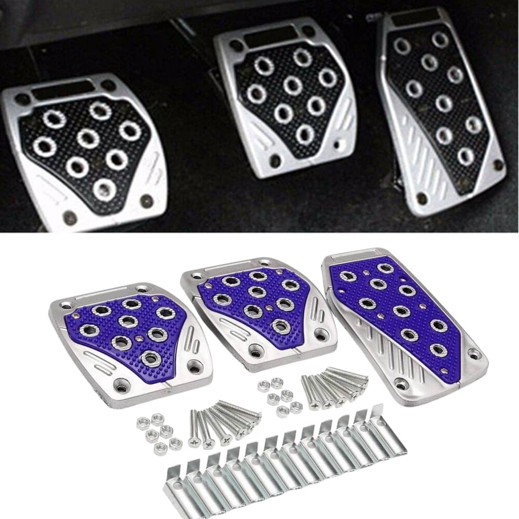 3 x couvercle de pédale  antidérapant d'accélérateur de transmission manuelle - دواسات قدم السيارات اليدوية - Accessoires Auto/Moto - صورة 2