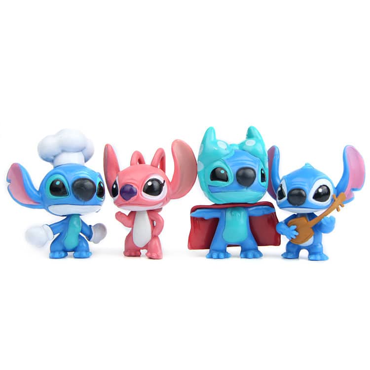 Ensemble 10 Pcs Disney-Figurines Stitch en PVC - Jouet & Gaming - صورة 2