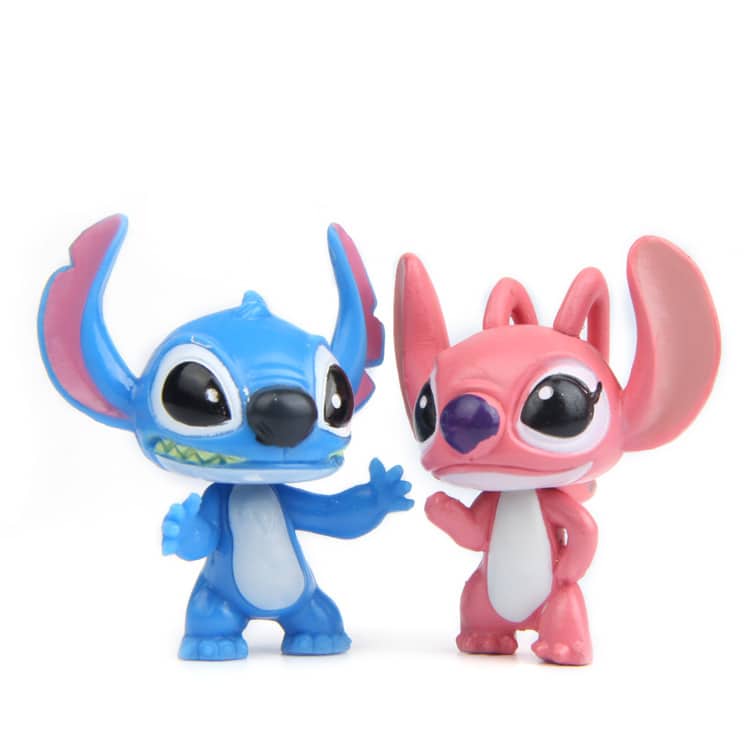 Ensemble 10 Pcs Disney-Figurines Stitch en PVC - Jouet & Gaming - صورة 5