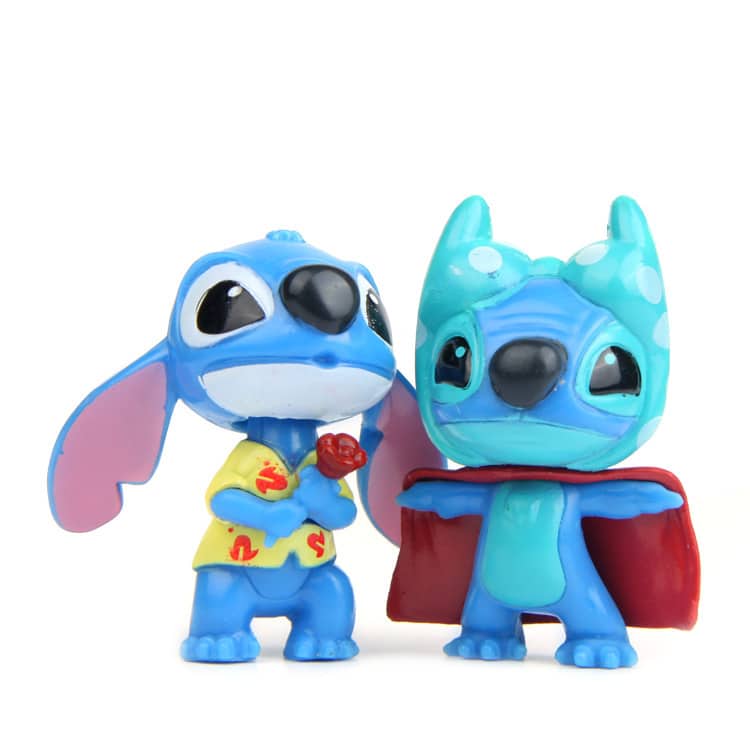 Ensemble 10 Pcs Disney-Figurines Stitch en PVC - Jouet & Gaming - صورة 6