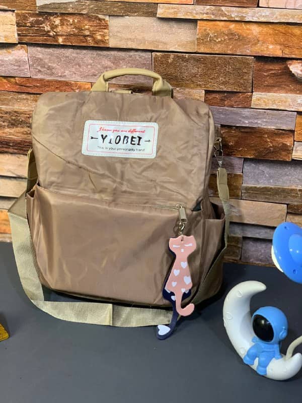 Sac à dos oxford Antivol étanche Pour Femme – Biege - Sac à dos et Mode - صورة 11