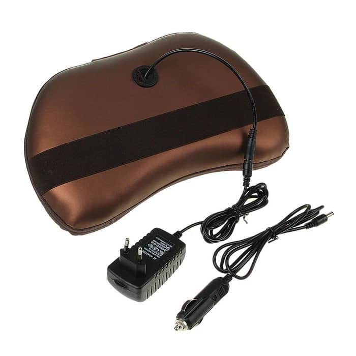 Oreiller Masseur chauffage IR, à partir du réseau 220 V et allume-cigare LuazON LMZ-046 - Électronique - صورة 3