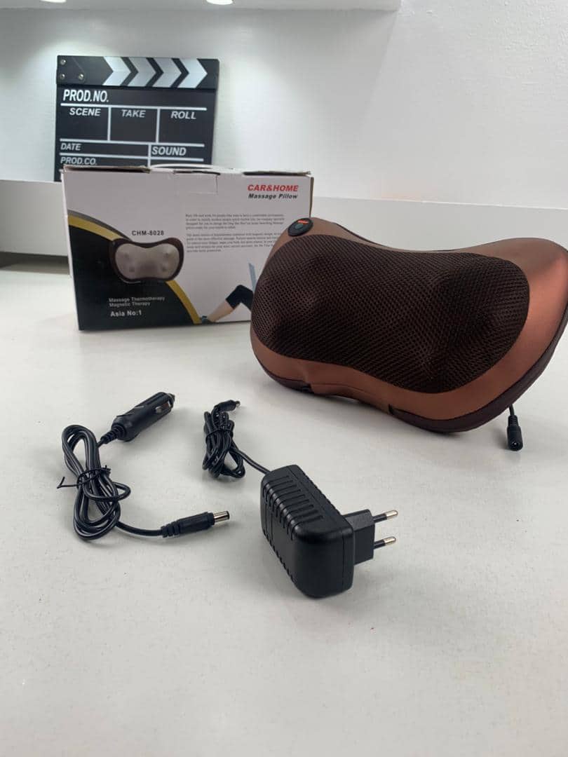 Oreiller Masseur chauffage IR, à partir du réseau 220 V et allume-cigare LuazON LMZ-046 - Électronique - صورة 7