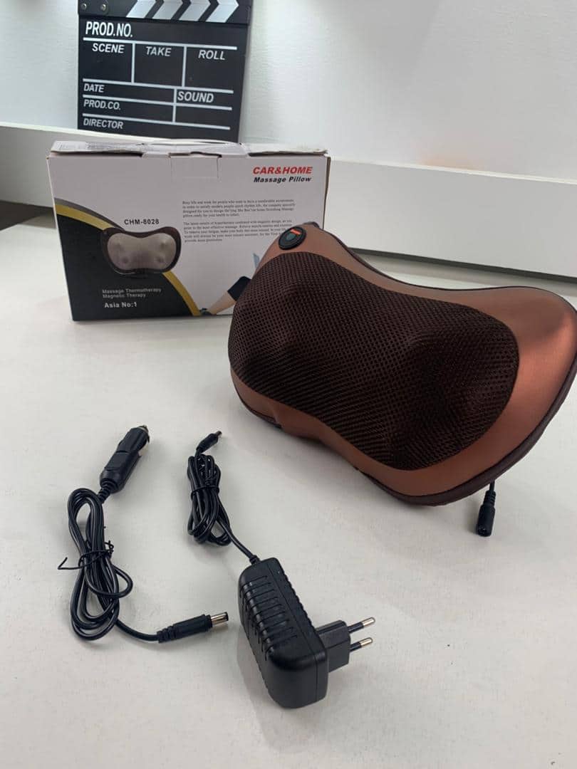 Oreiller Masseur chauffage IR, à partir du réseau 220 V et allume-cigare LuazON LMZ-046 - Électronique - صورة 11