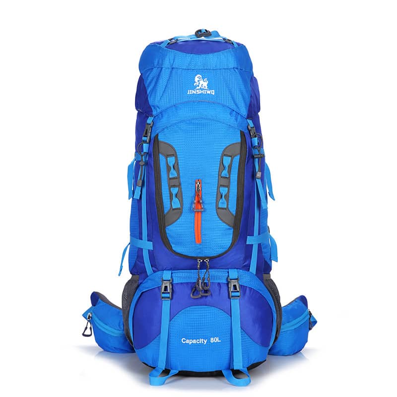 Sac à dos randonnée professionnel 80 L étanche, système de soutien dorsal léger - Camping et Randonnée - صورة 3