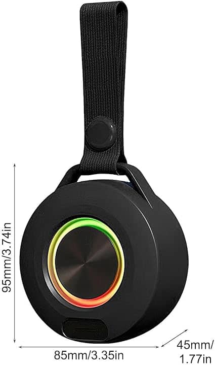 Mini ampli haut parleur sans fil à batterie rechargable,  bluetooth 1800W DUNTH DU-SP130 - Électronique - صورة 2