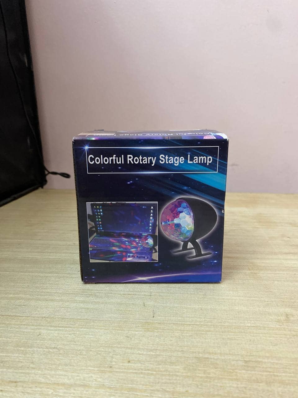 Boule magique rotative colorée RGB, lumière de scène - Décoration - صورة 5
