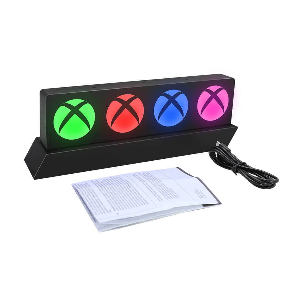 Lampe D’éclairage LED Xbox Icons Avec 3 Modes D’éclairage – Éclairage Couleur Interactif Avec Musique - Électronique - صورة 5