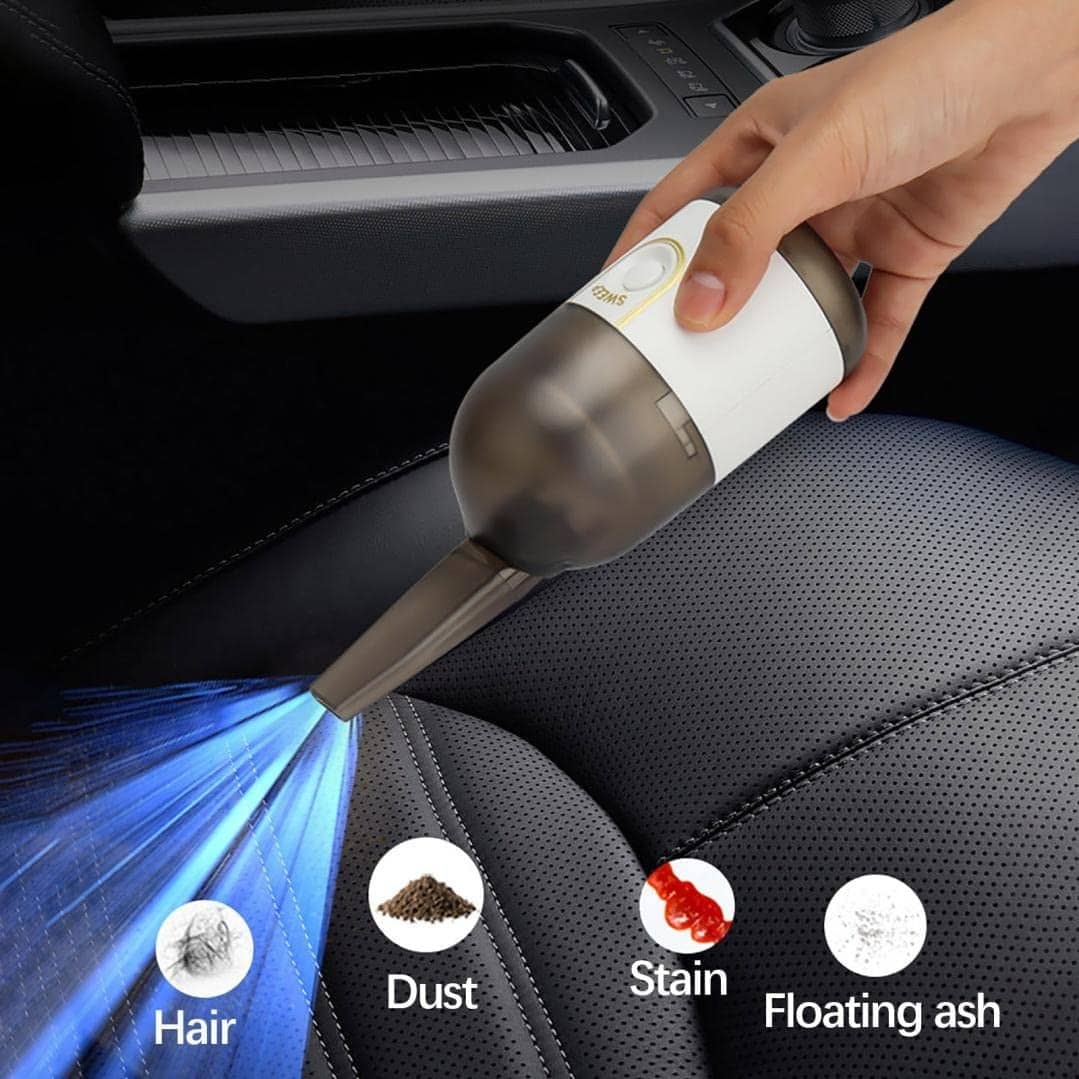 Mini aspirateur à main portable et sans fil pour maisons et voitures - Électronique - صورة 3