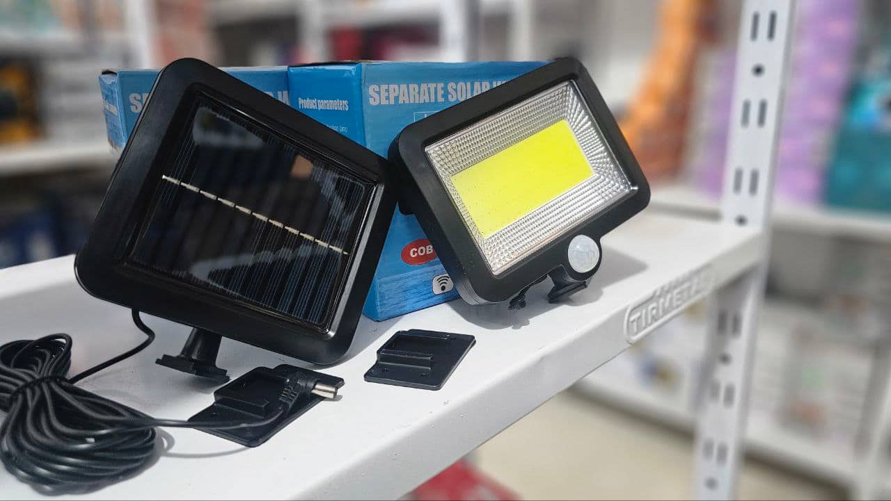 Lampe projecteur solaire LED et détecteur de mouvement 5W  IP44 - SL-F100 - Électronique - صورة 5