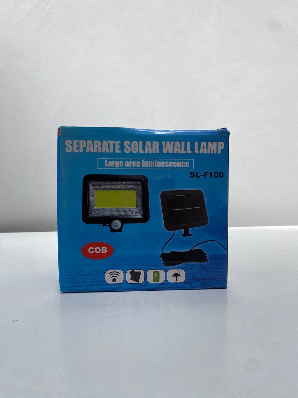 Lampe projecteur solaire LED et détecteur de mouvement 5W  IP44 - SL-F100 - Électronique - صورة 8