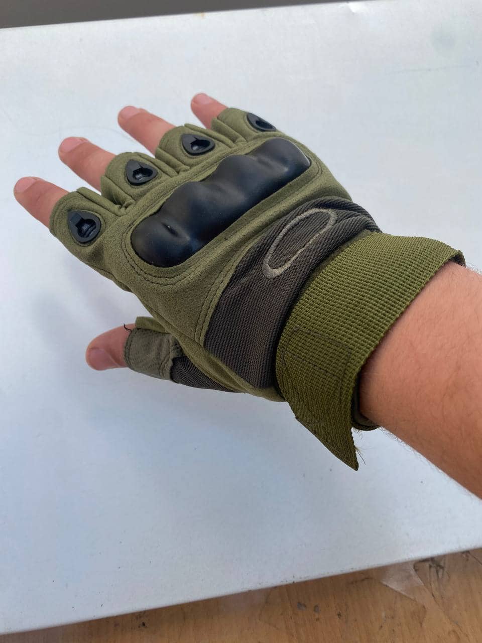 Gants de Moto antidérapants demi-doigt v2 - Divers - صورة 8