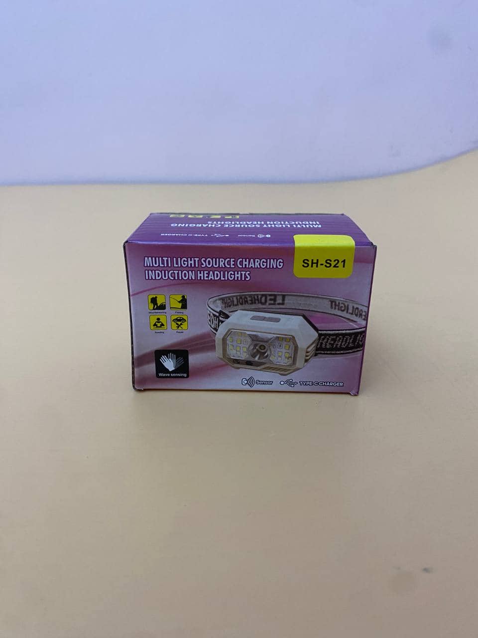 Lampe de Tête à Mouvement Rechargeable SH-S21 - Camping et Randonnée - صورة 6