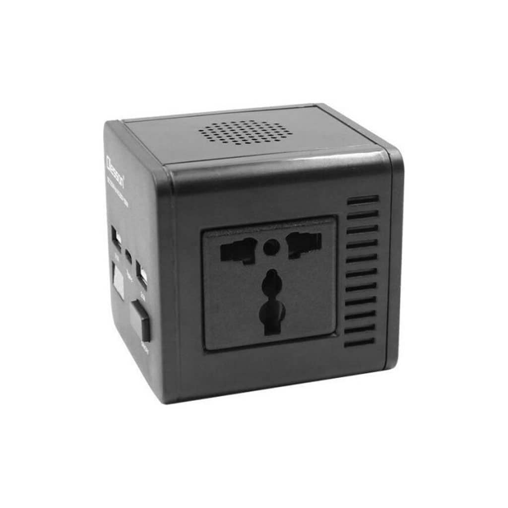 Convertisseur de tension en voiture avec surveillance de puissance 150 watts, 12 volts, 2 USB, 1 USB type C et 2 prises - Accessoires Auto/Moto - صورة 4