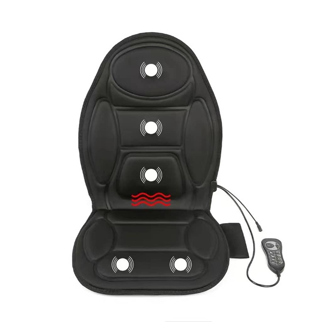 Siège De Massage Auto et Maison avec 5 Modes Vibrations et Coussin Memory Foam - Accessoires Auto/Moto - صورة 6