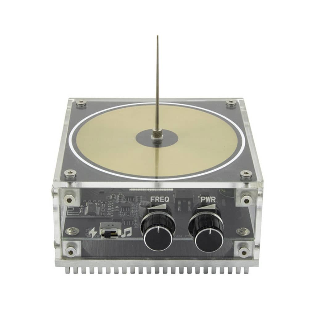 Bluetooth Mini Music Tesla Coil Kit,10 Cm Solid State Touchable Artificial Lightning - Électronique - صورة 7