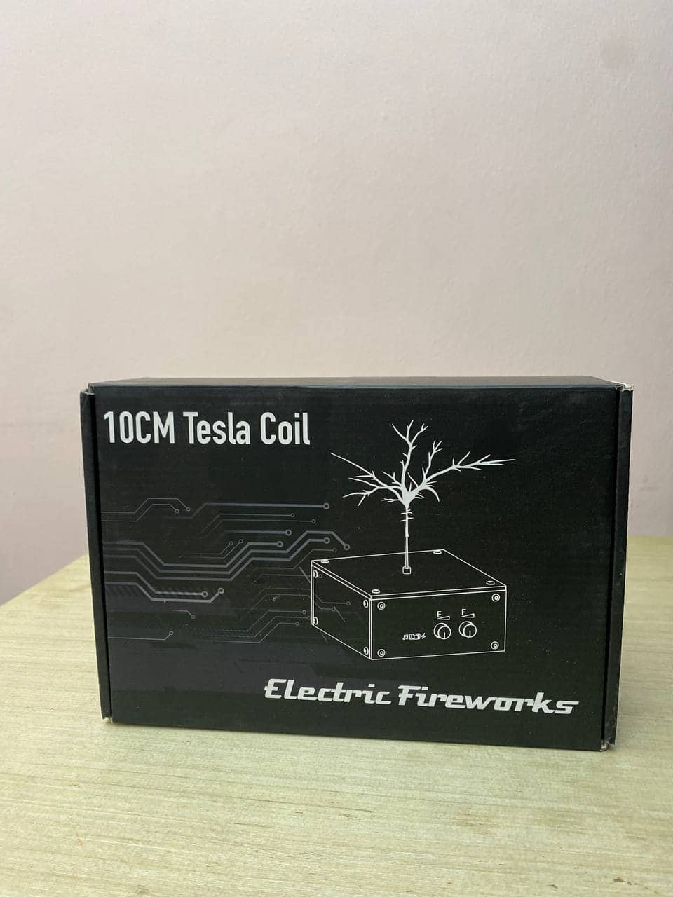 Bluetooth Mini Music Tesla Coil Kit,10 Cm Solid State Touchable Artificial Lightning - Électronique - صورة 12