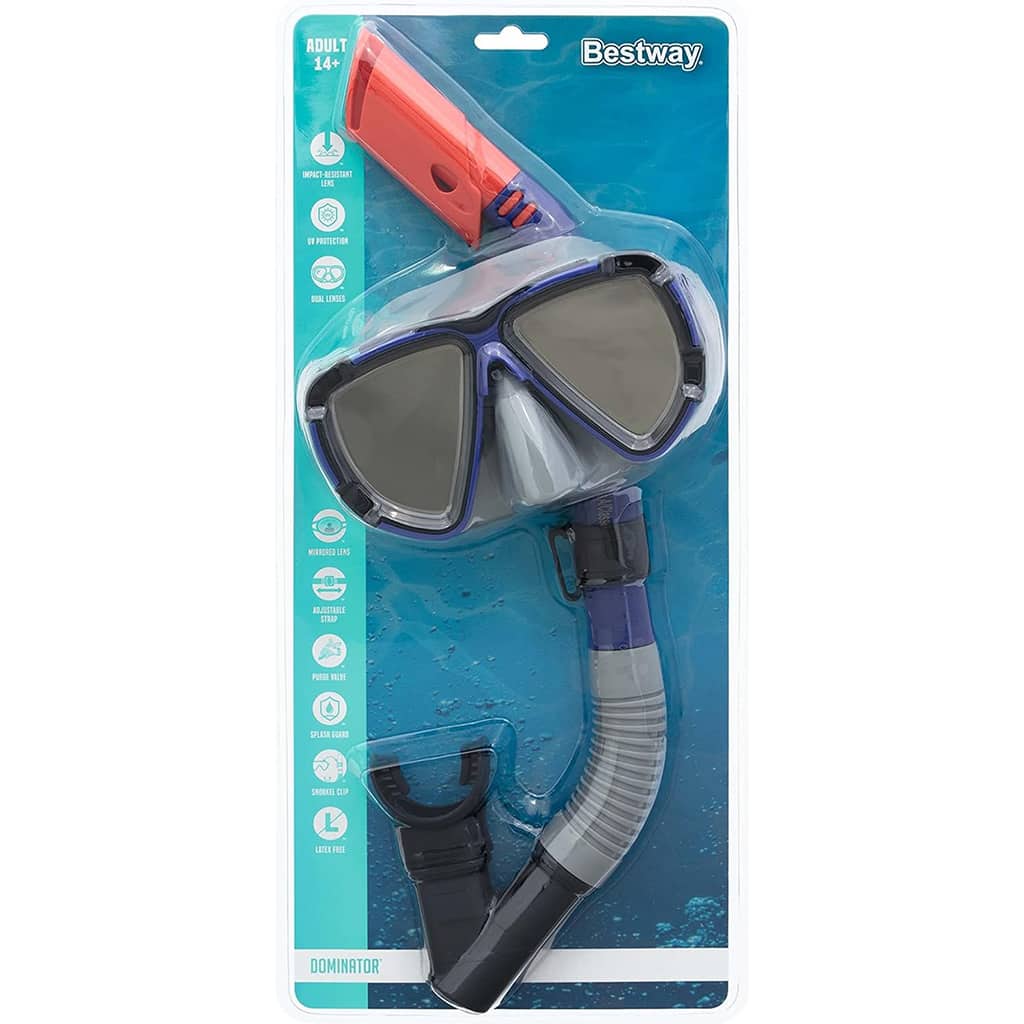 Bestway Masque et Tube Dominator pour Adultes dès 14 Ans 24053 - Sport - صورة 2
