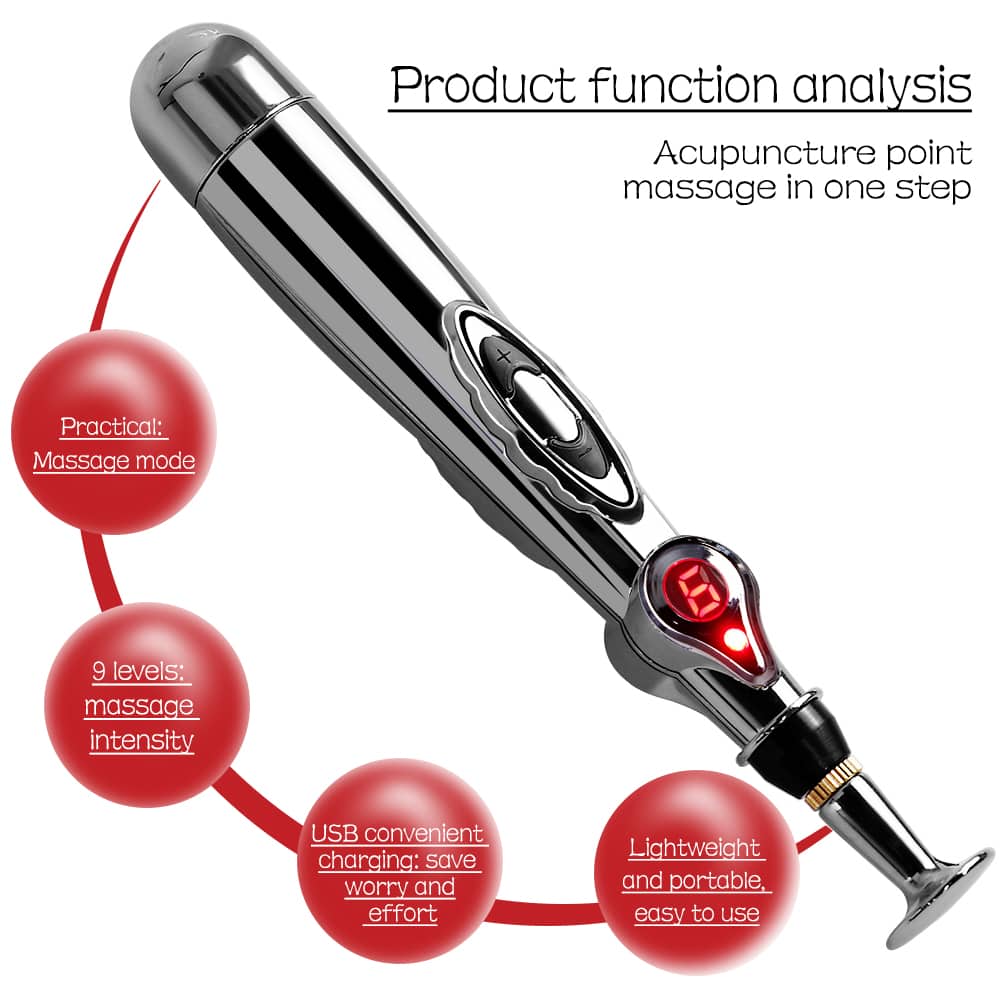 Stylo de massage électrique pour points d'acupuncture - Électronique - صورة 4