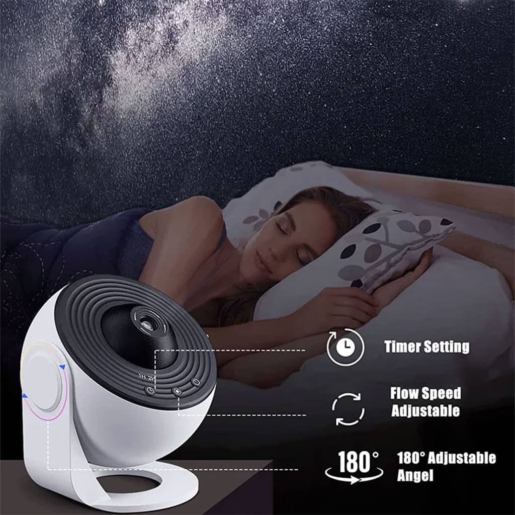 Projecteur Simulation système galaxy 12en1  - Décoration - صورة 2