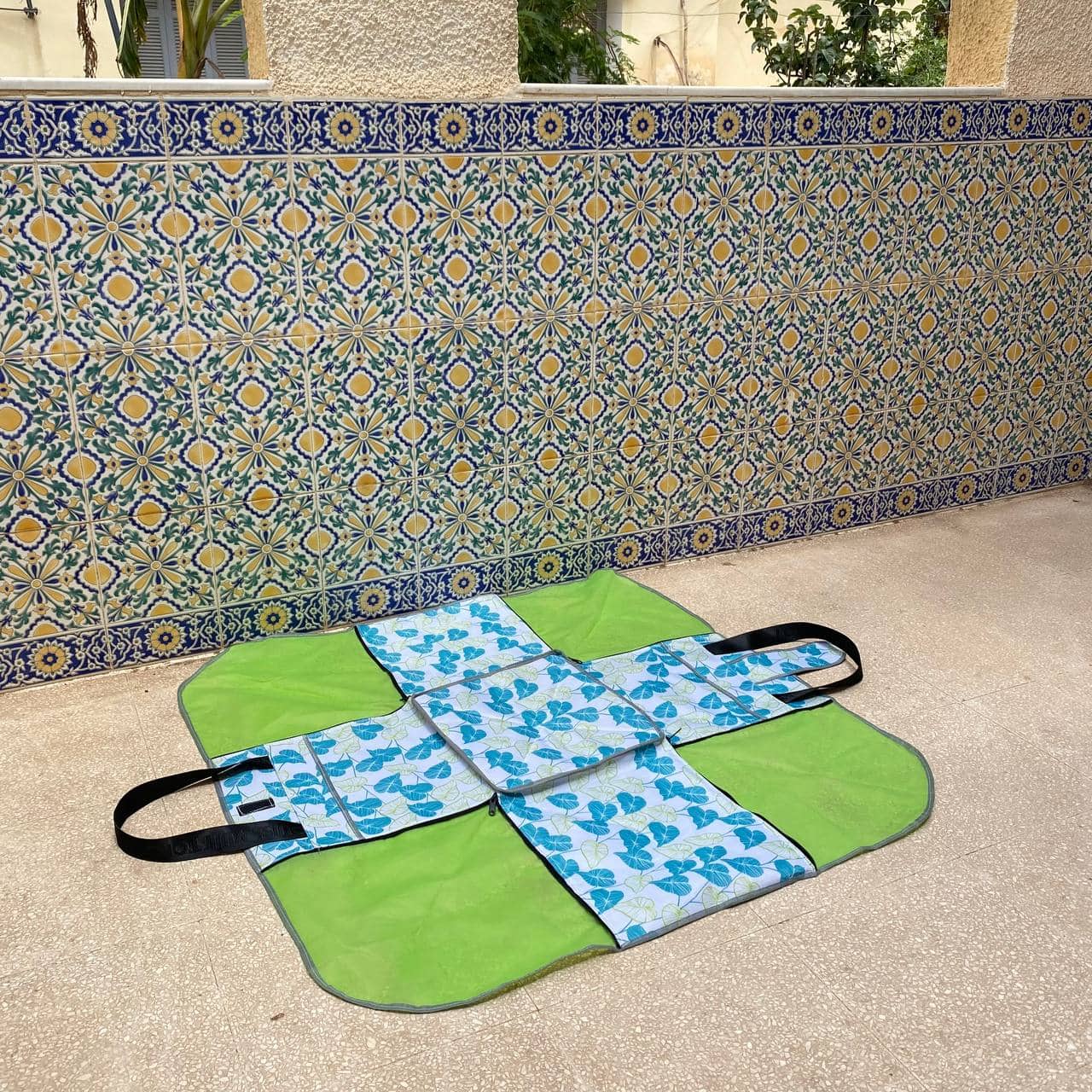 Sac de Camping Transformable en Tapis, Grande Capacité - Camping et Randonnée - صورة 7