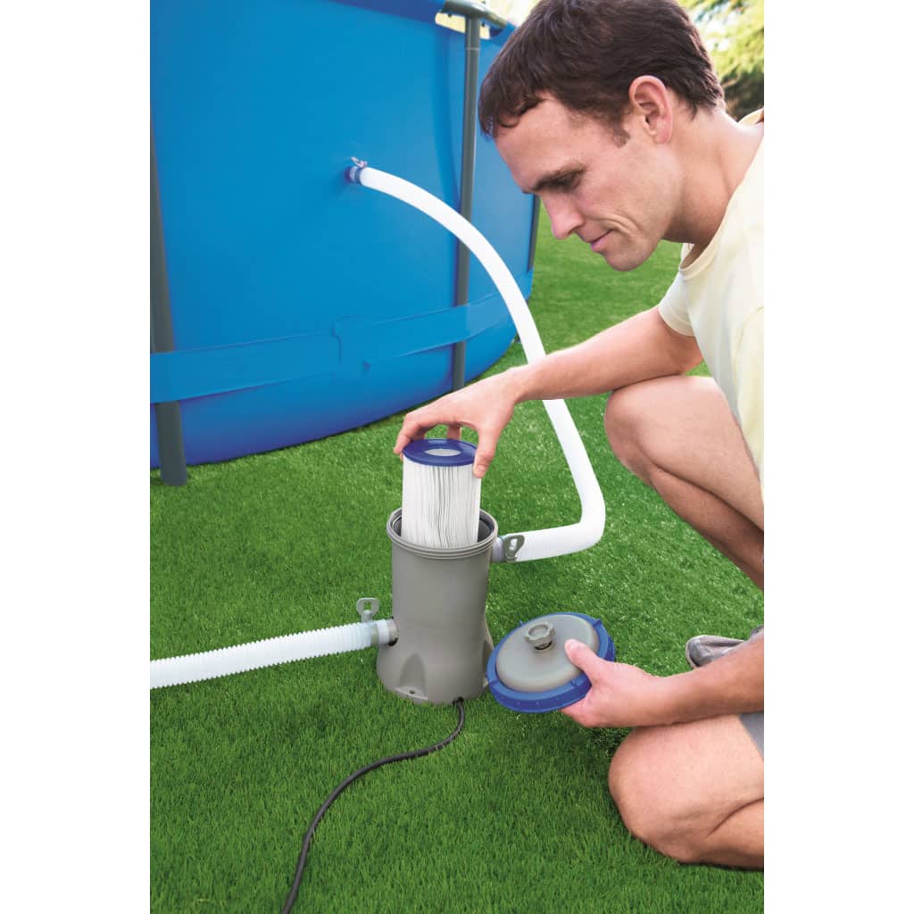 FlowClear Pompe de Filtre à Cartouche 1100-17400L Bestway 58386 - Divers - صورة 2