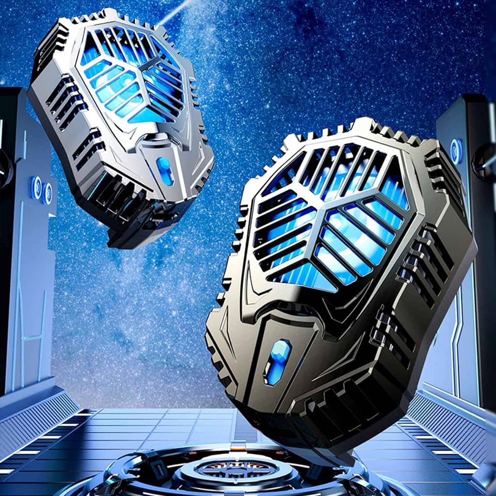 AL-07 Ventilateur de refroidissement CLIP Arrière pour téléphone portable - Jouet & Gaming - صورة 2