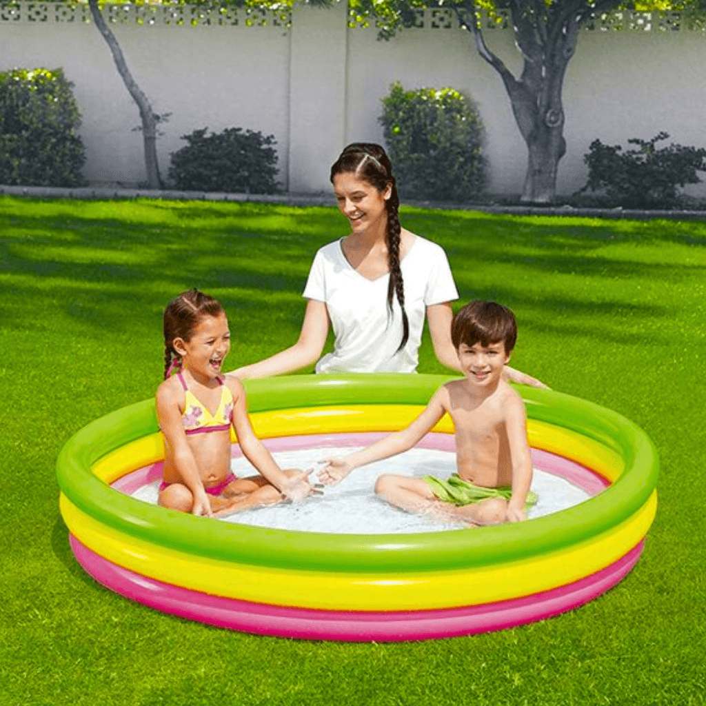 Piscine Gonflable Arc-en-Ciel 152 cm x 30 cm Bestway #51103 - Divers - صورة 8