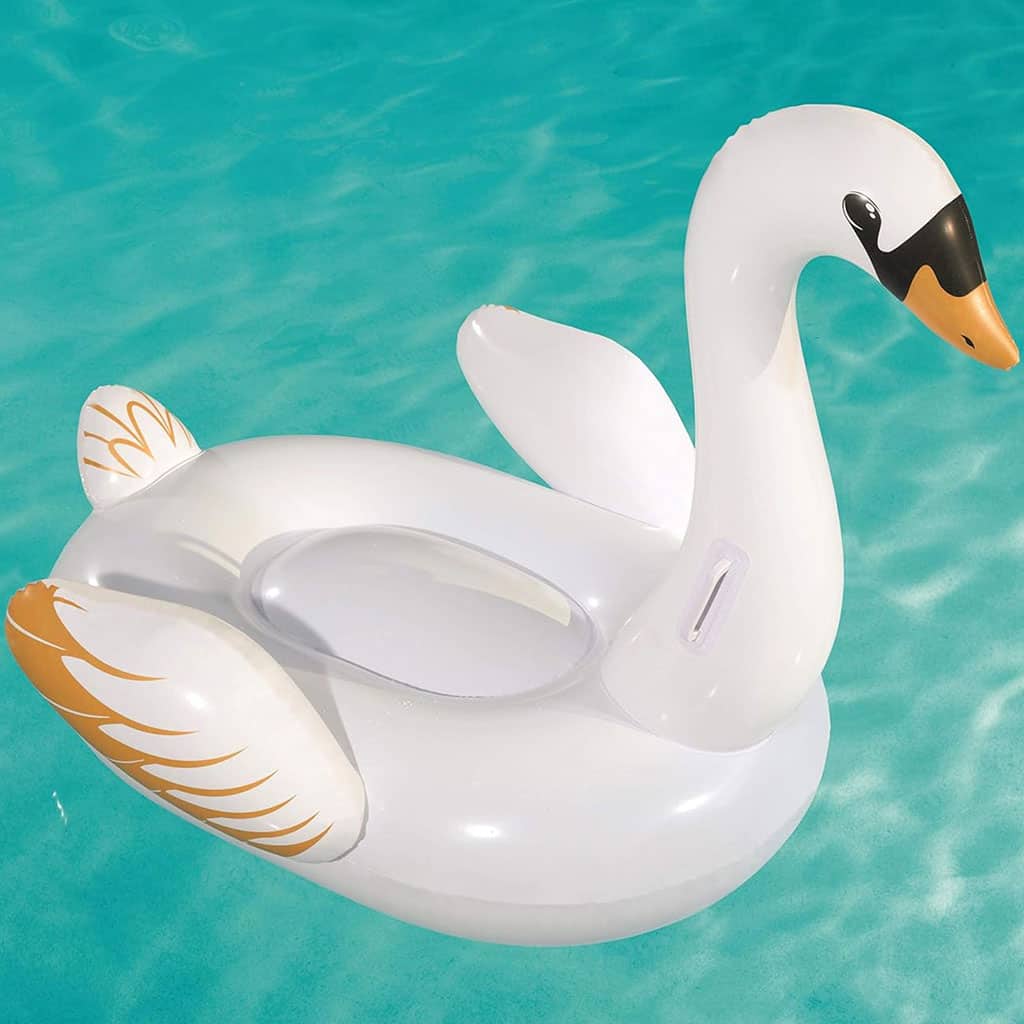 Bouée Géant Gonflable Cygne Avec 2 Poignées Bestway #41123 - Divers - صورة 6