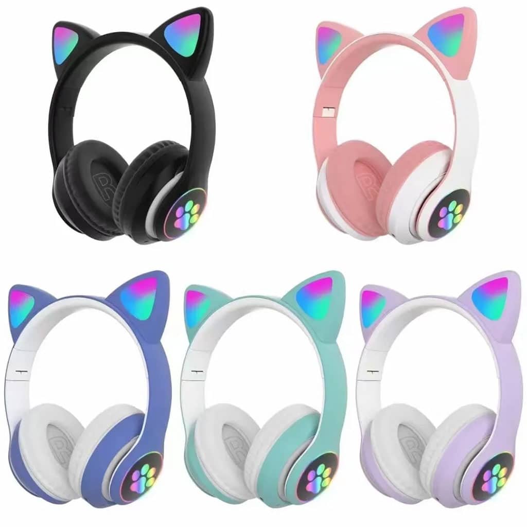 Casque Bluetooth Sans Fil Oreilles de Chat XY-231 - Électronique - صورة 6